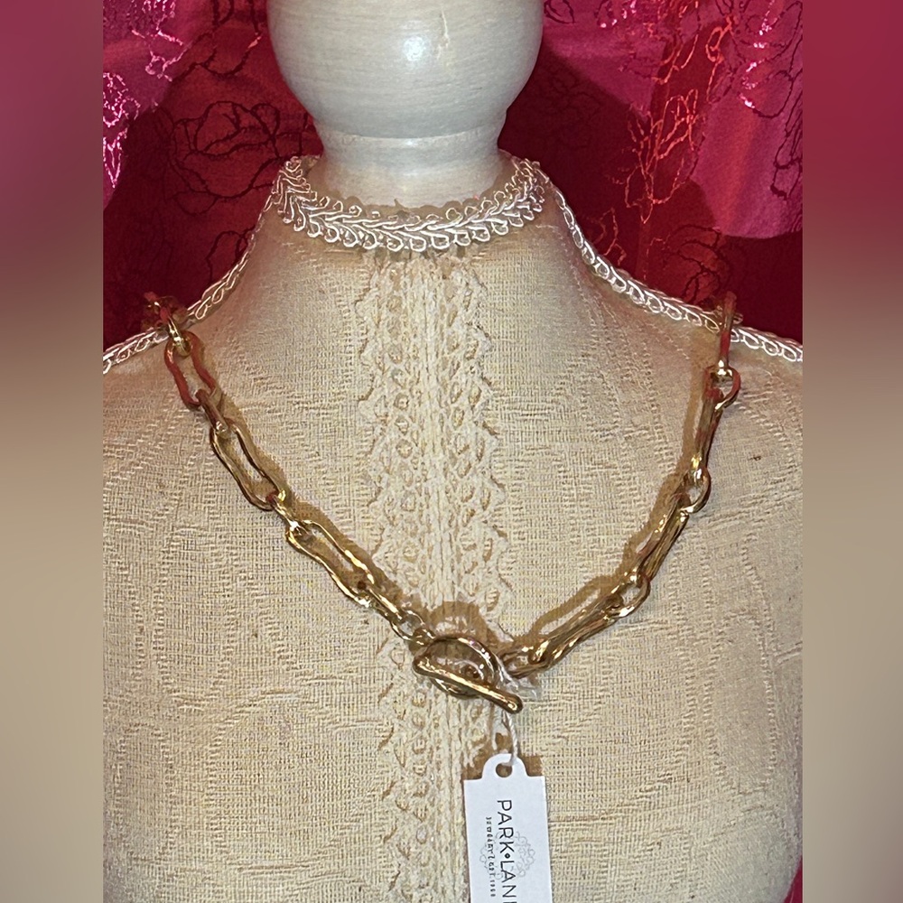 NWT Park Lane Gold Link Necklace - Picture 4 of 8
